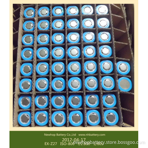 18650 Battery 3.7V 2200mAh for Power Banks and LED Lighting
